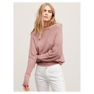 Free People Women's Pink Mercury Tee